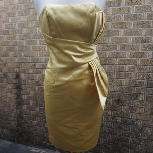 Yellow formal dress